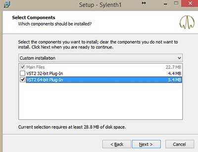 plugin sylenth VST2 de 32 y 64 bits